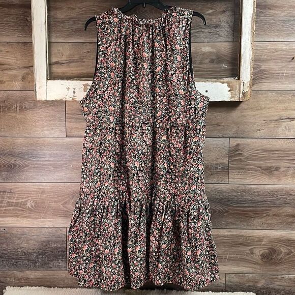 NWT BB DAKOTA STEVE MADDEN Women’s Floral Tiered Short Sundress NWT XXL - Picture 7 of 10
